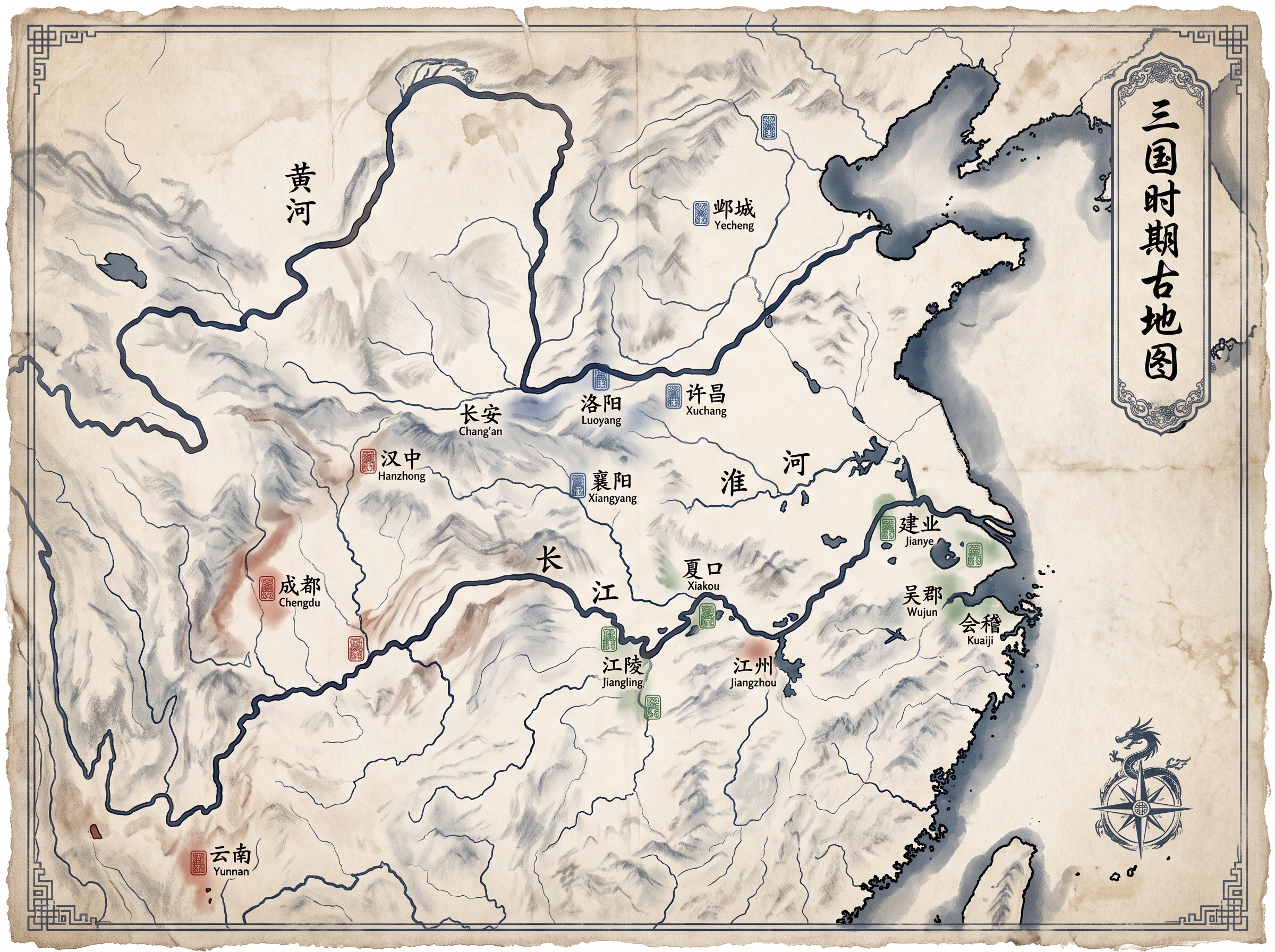 三國地圖